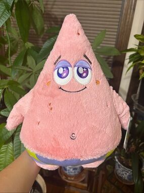 Pink Star-Shaped Plush Toy - Soft Kids Plushie